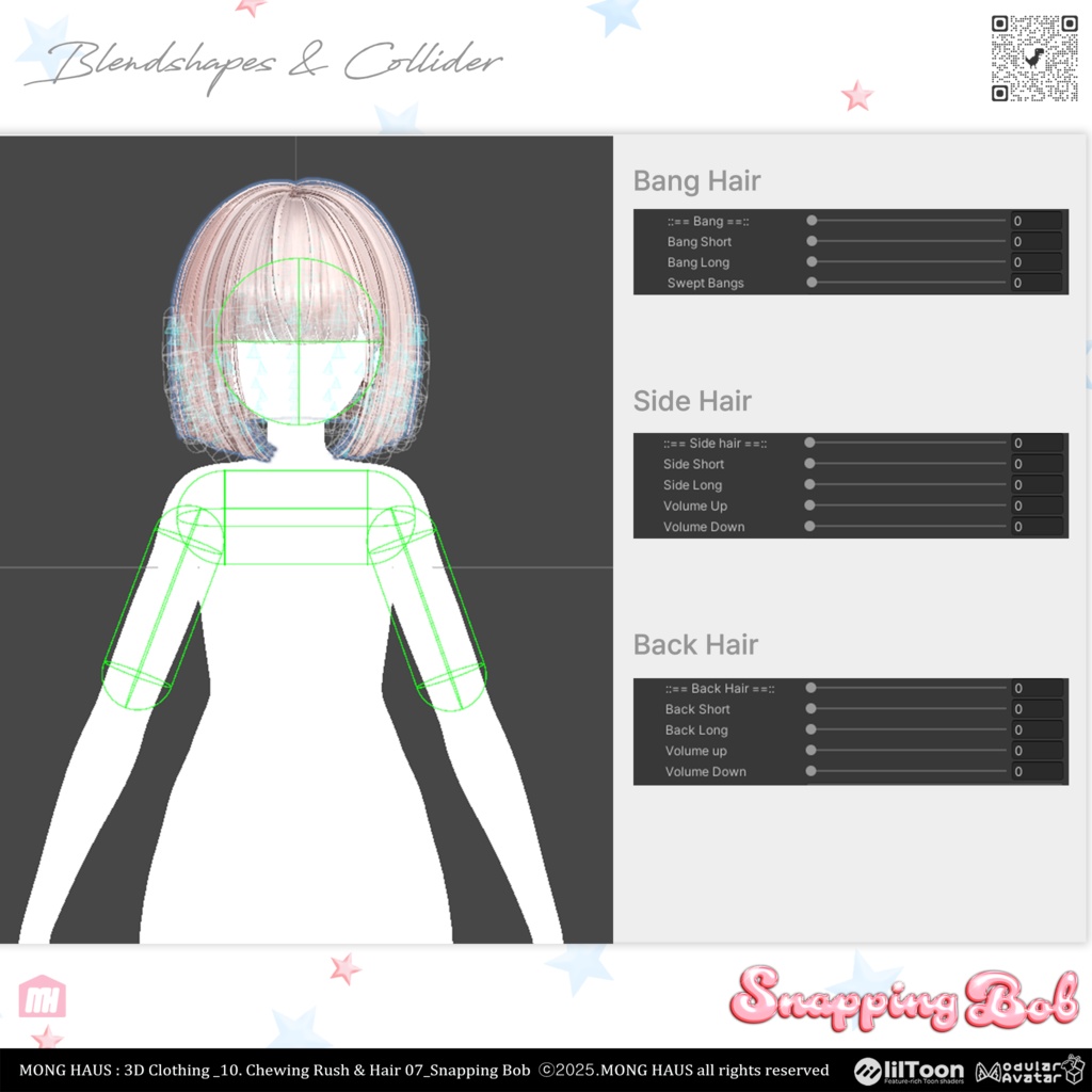 【17アバター対応】Snapping Bob🫧