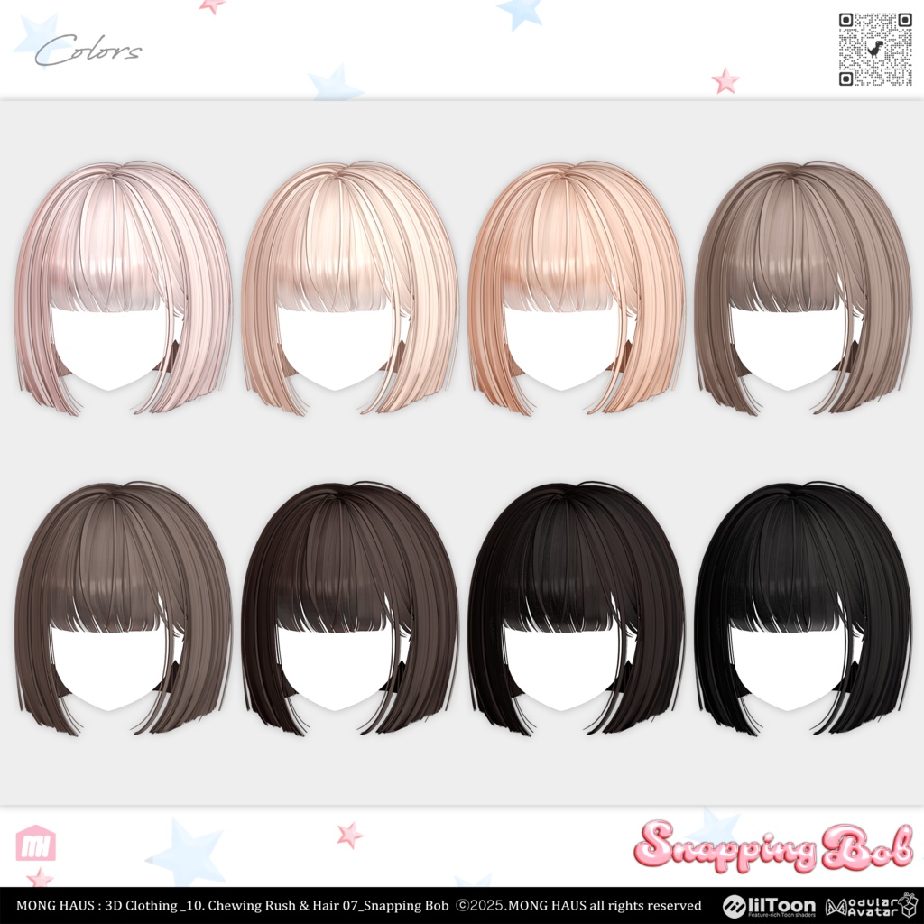 【17アバター対応】Snapping Bob🫧