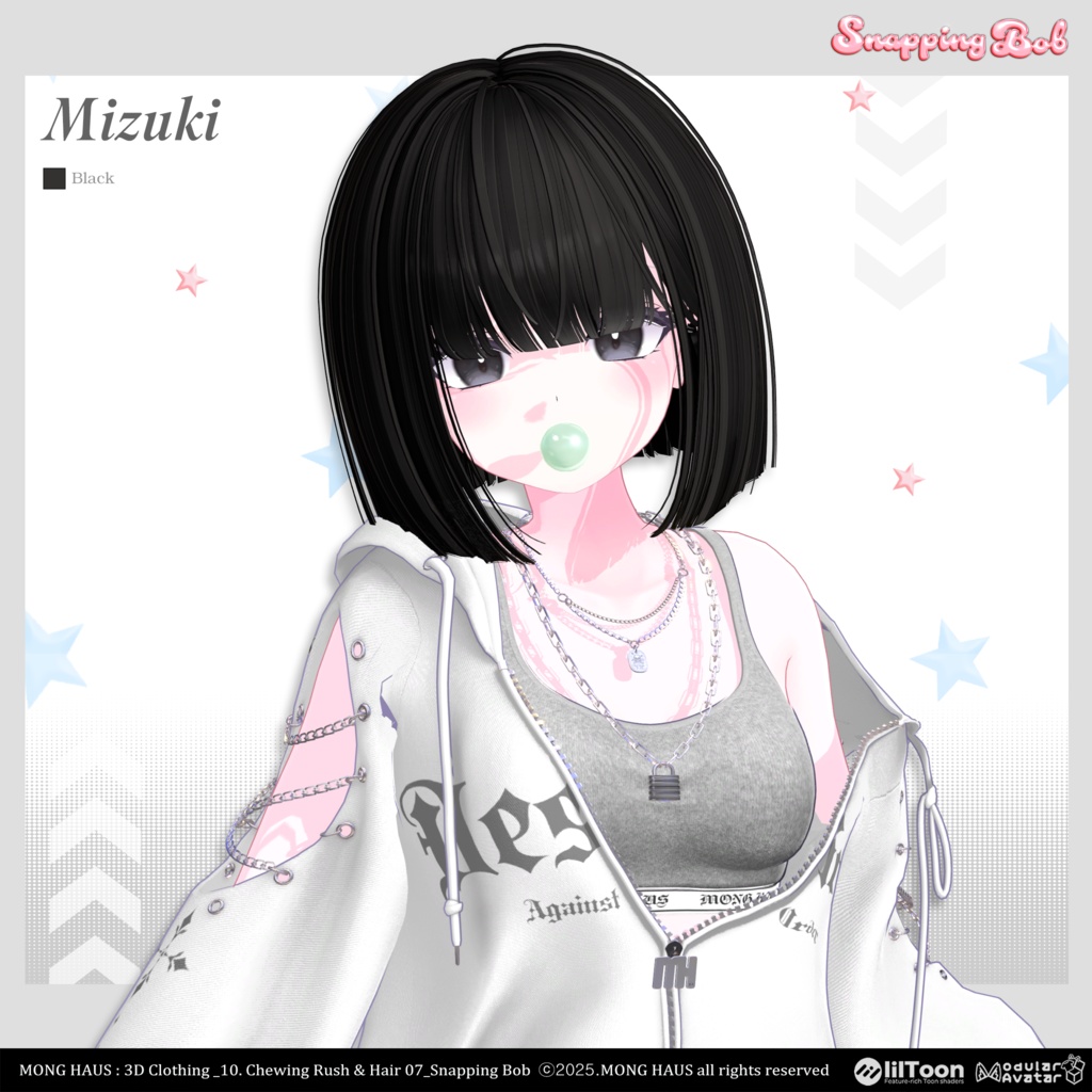 【17アバター対応】Snapping Bob🫧