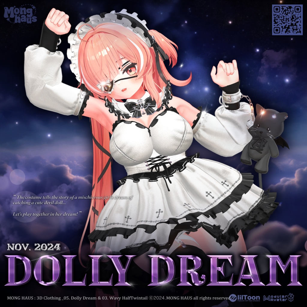 🔥SALE🔥【ICHIGO 「イチゴ」 対応】 MONGHAUS Clothing & Hair SET