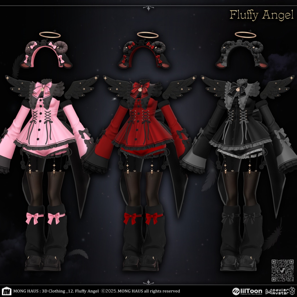 【15アバター対応】Fluffy Angel🪽