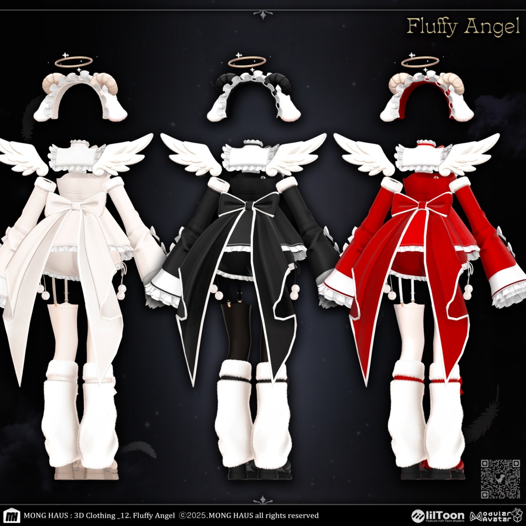 【15アバター対応】Fluffy Angel🪽
