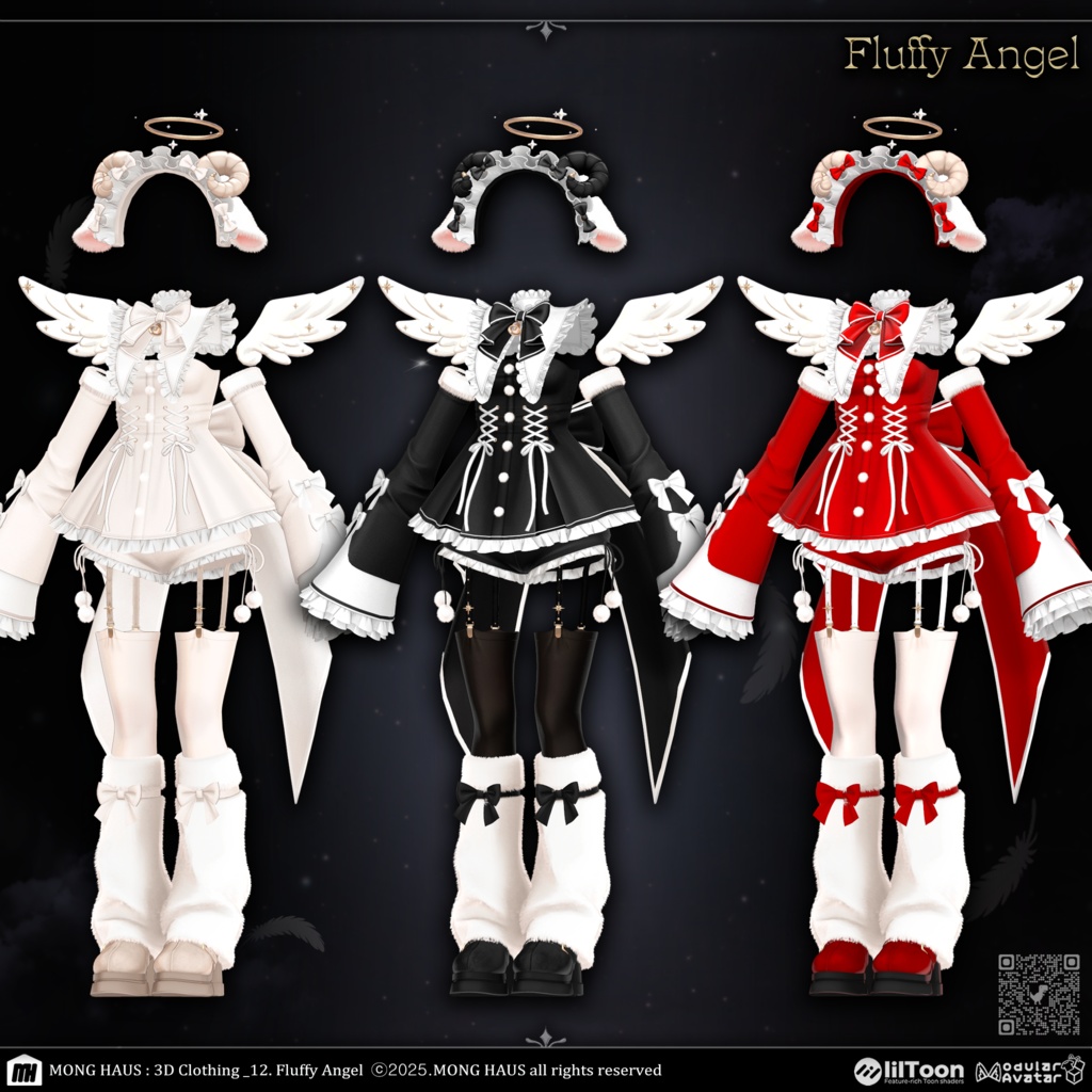 【15アバター対応】Fluffy Angel🪽