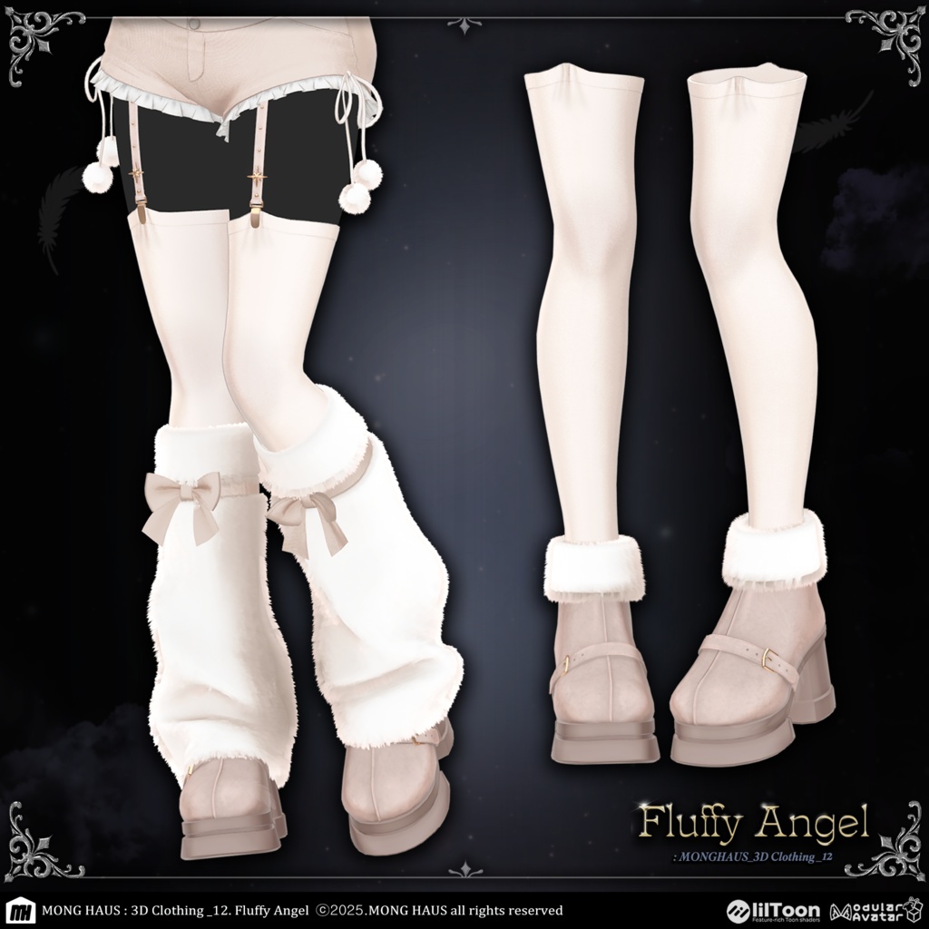 【15アバター対応】Fluffy Angel🪽