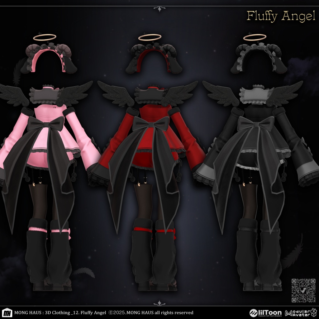 【15アバター対応】Fluffy Angel🪽