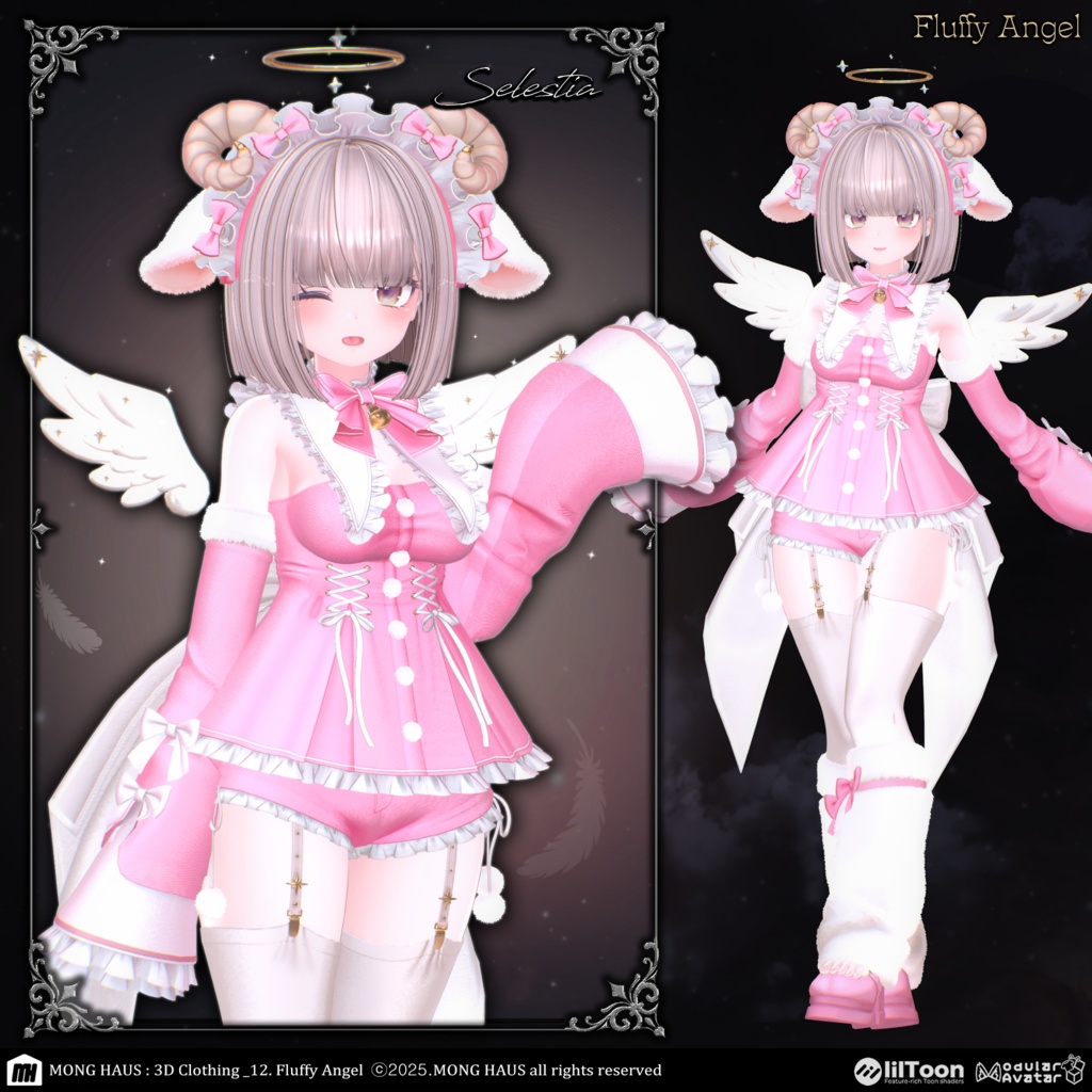【18アバター対応】Fluffy Angel🪽