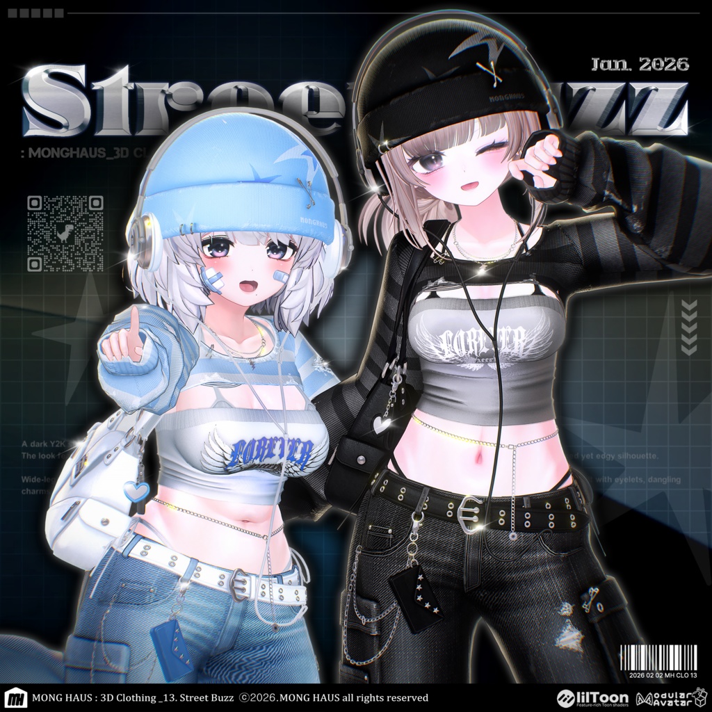 🔥SALE🔥【13アバター対応】Street Buzz🎧