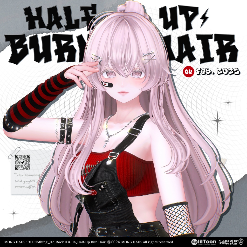 🔥SALE🔥【LUMINA 「ルミナ」 対応】 MONGHAUS Clothing & Hair SET