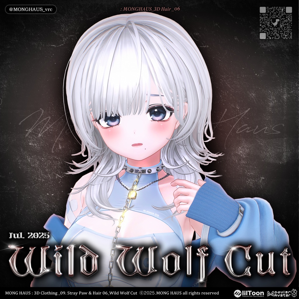 🔥SALE🔥【 KUMALY 「クマリ」 対応】 MONGHAUS Clothing & Hair SET