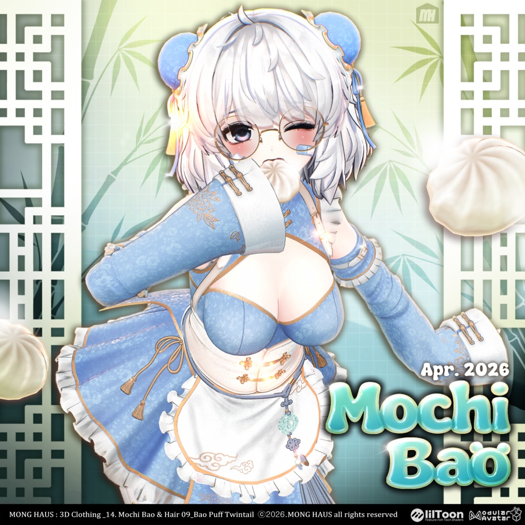 【21アバター対応】Mochi Bao🥟