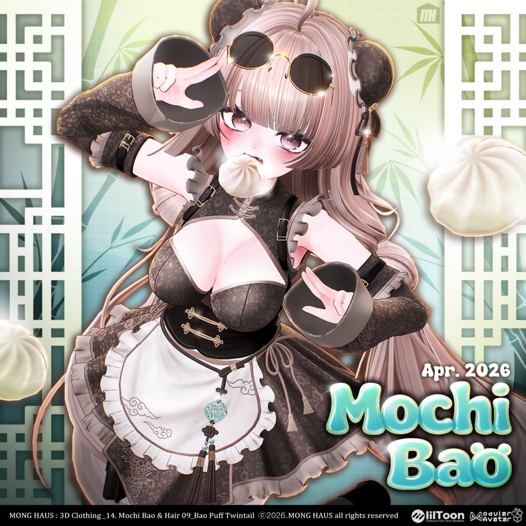 🔥SALE🔥【9アバター対応】Mochi Bao🥟