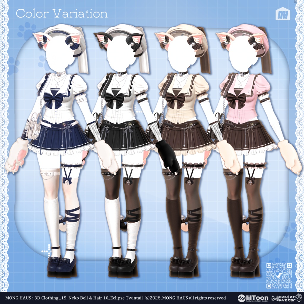 🔥EVNET🔥【14アバター対応】Neko Bell🔔