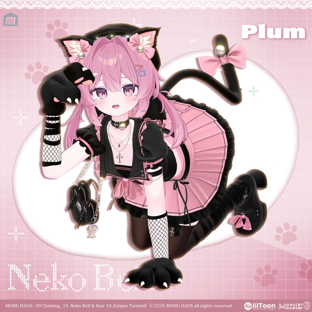 【15アバター対応】Neko Bell🔔