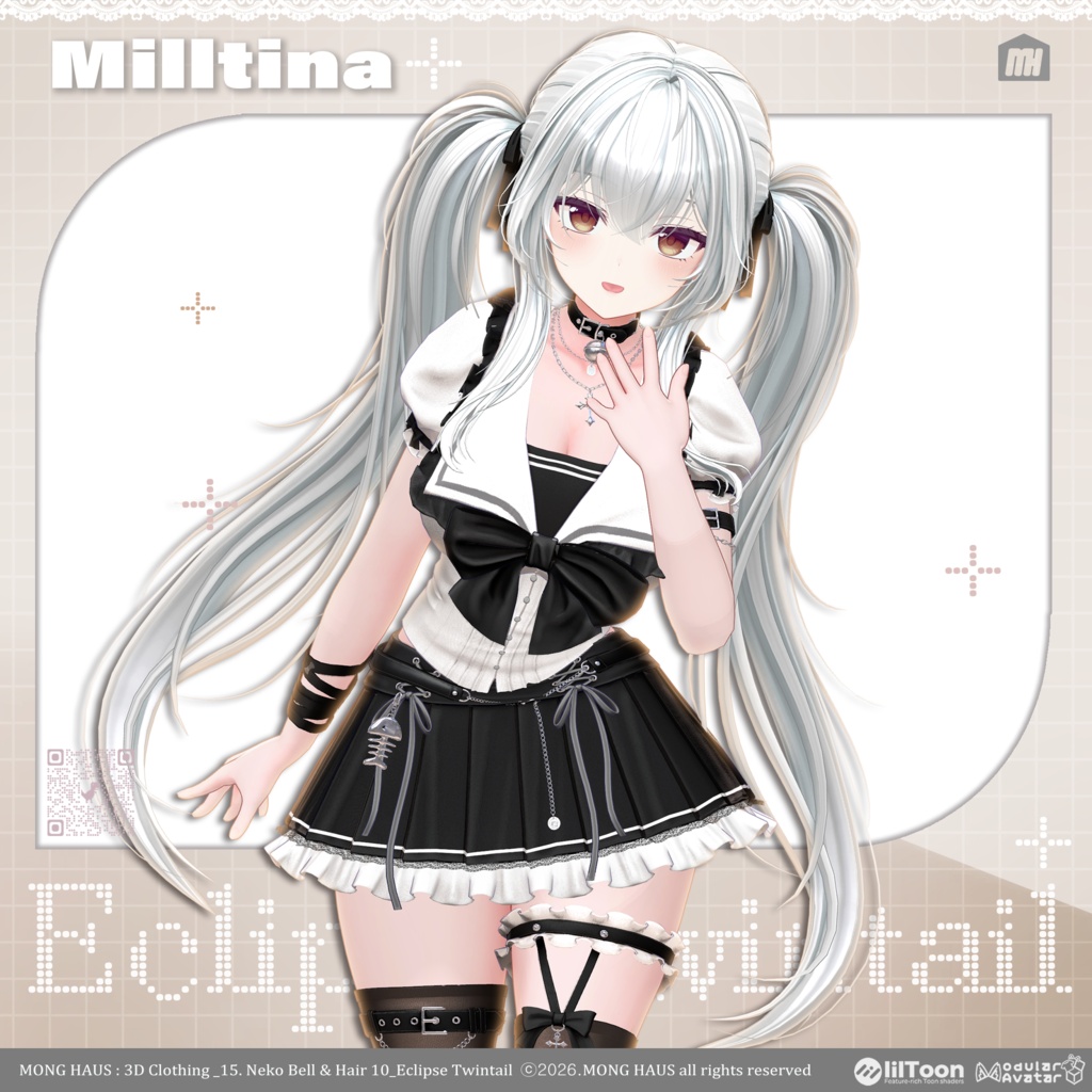 🔥EVNET🔥【14アバター対応】Eclipse Twintail🔔