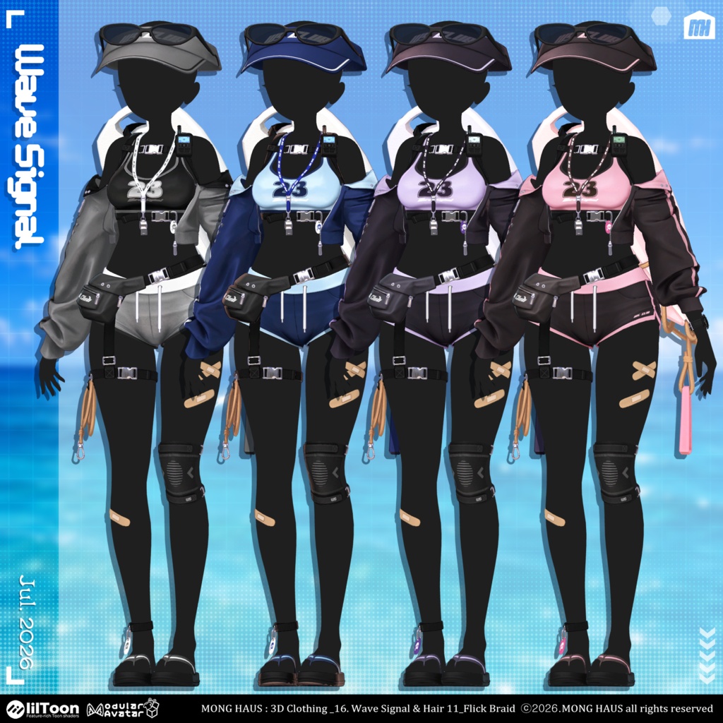 【21アバター対応】Wave Signal🌊