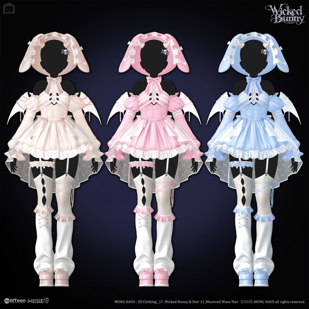 🔥SALE🔥【21 Avatars】 Wicked Bunny☠️