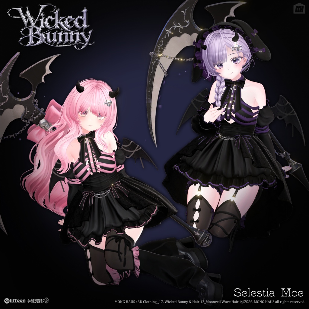 🔥SALE🔥【21 Avatars】 Wicked Bunny☠️