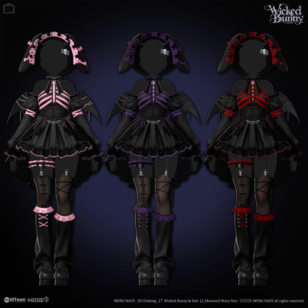 🔥SALE🔥【21 Avatars】 Wicked Bunny☠️