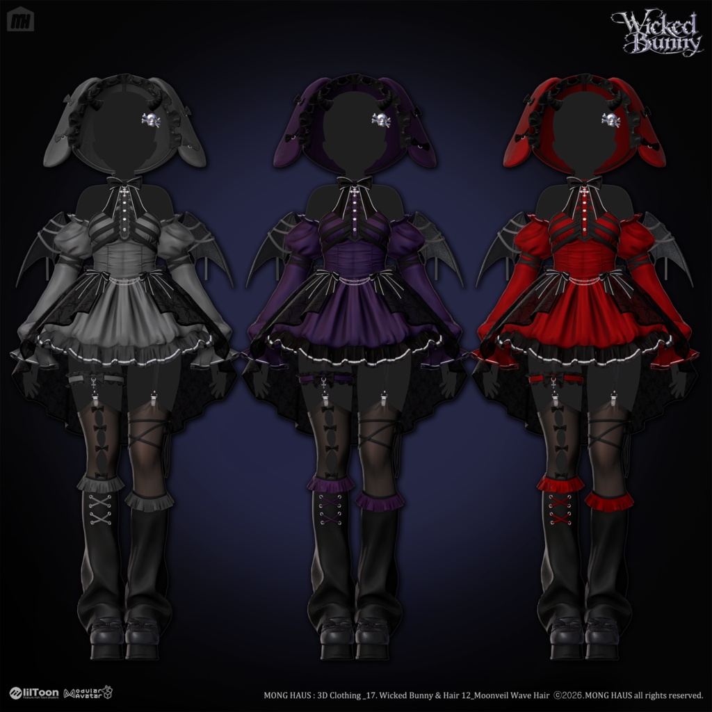 🔥SALE🔥【21 Avatars】 Wicked Bunny☠️
