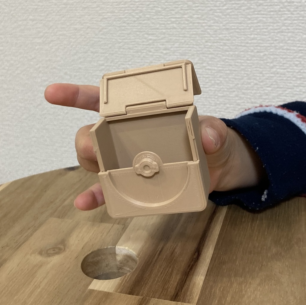 ぽち箱 STL+編集用元データセット