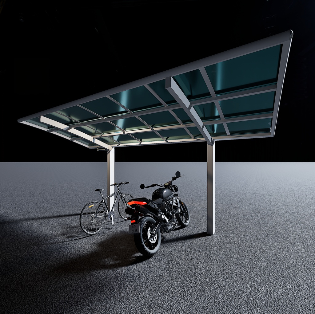 【3Dモデル】サイクルポート/FBX