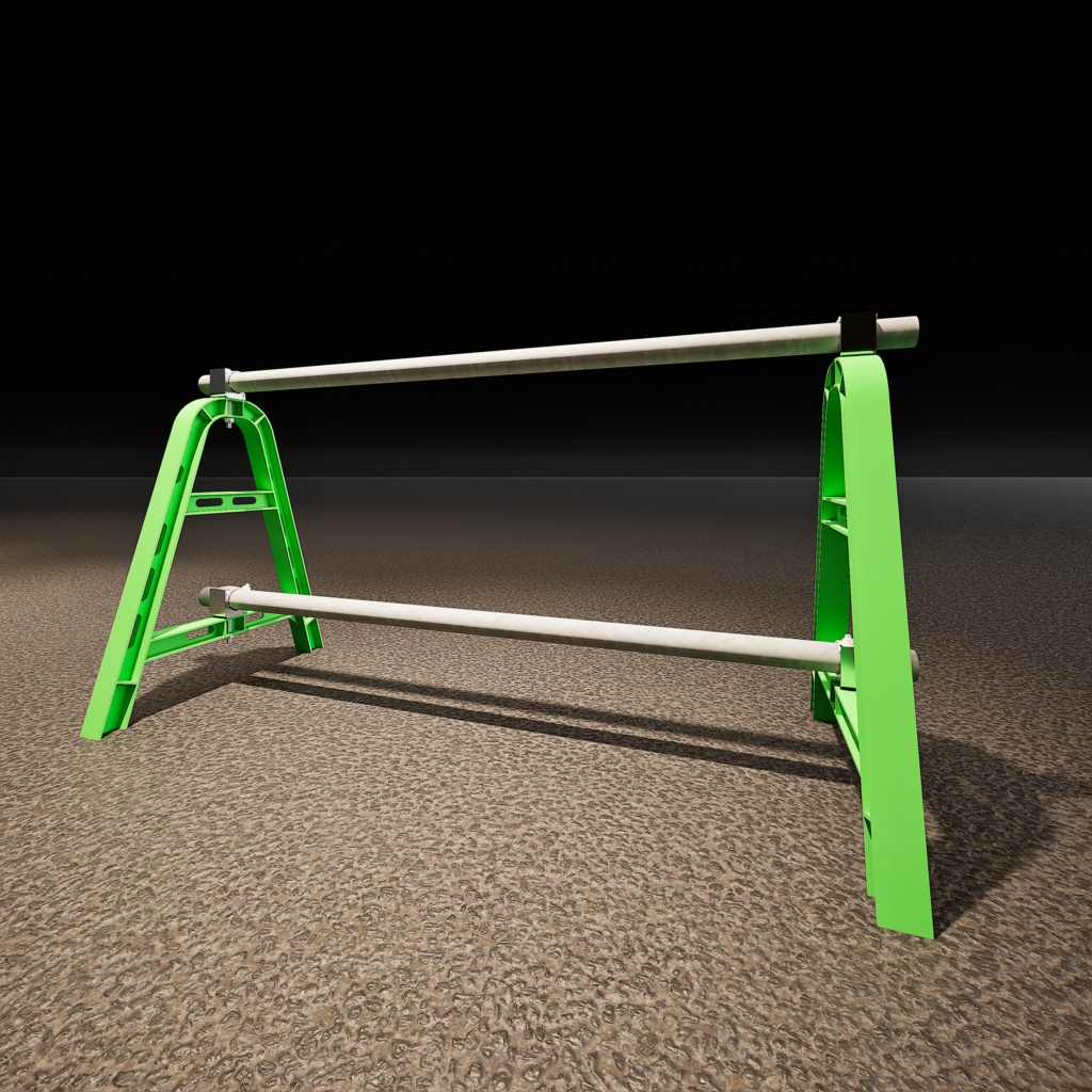 【3Dモデル】A型バリケードセット/FBX