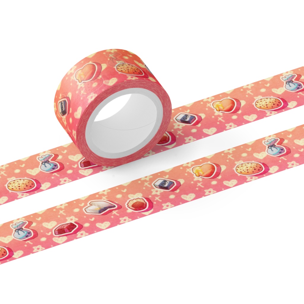 バレインタインなマスキングテープ