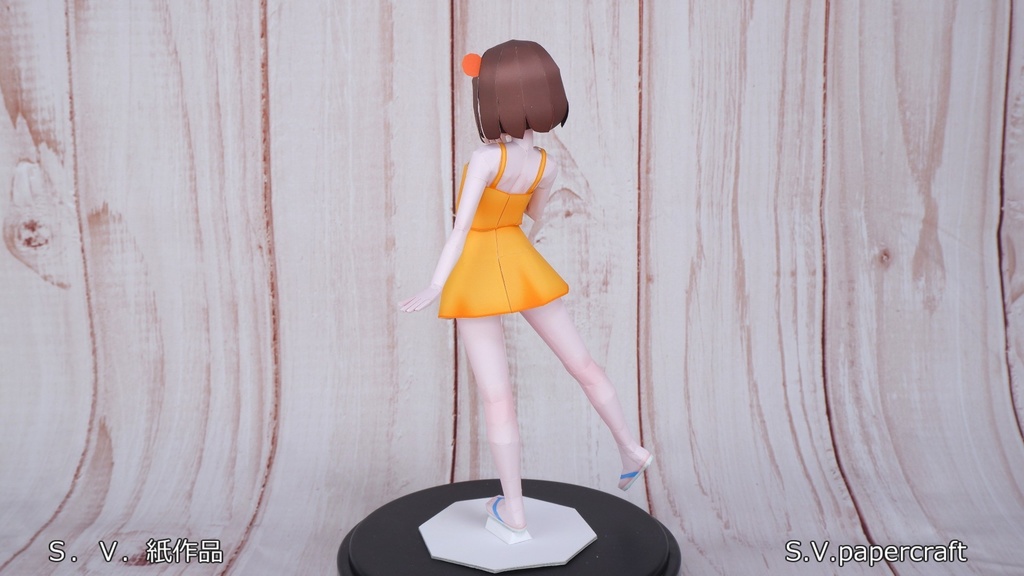 ペパクラデザイナー用3DCGモデルデータ 試験モデルD009f3 PDO,OBJ