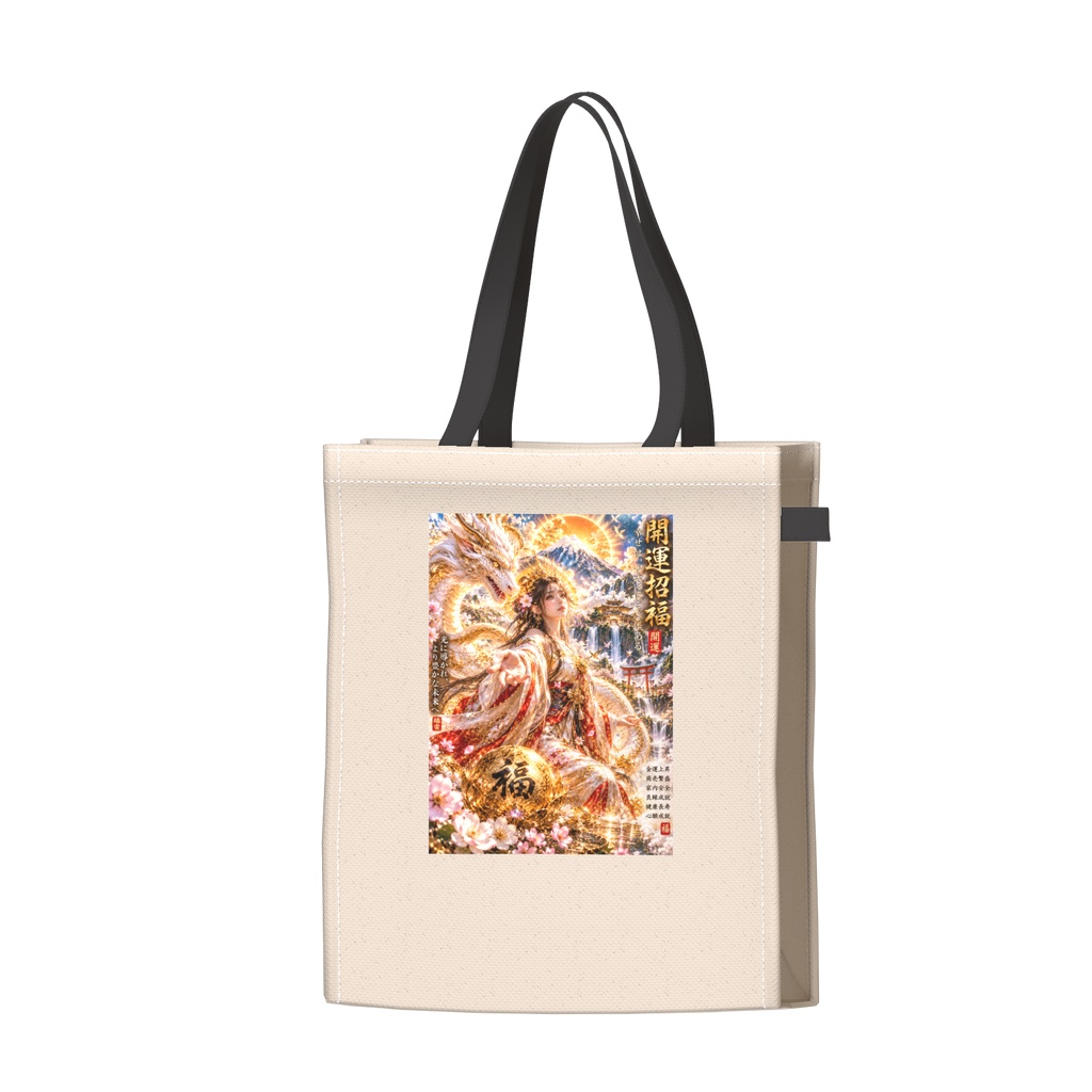 開運招福✨白龍神×富士山 金運上昇・商売繁盛・良縁 A4開運アート
