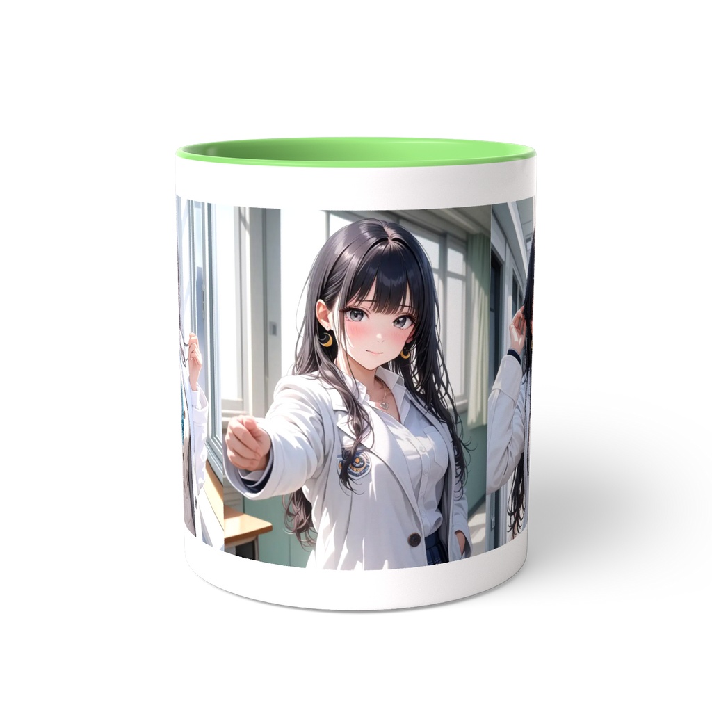 黒髪制服ガール|学園・青春・高画質AIアート