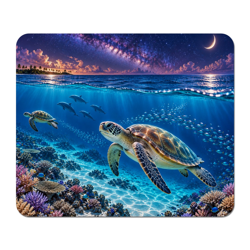 蒼穹の海 ― 星河を翔けるウミガメ