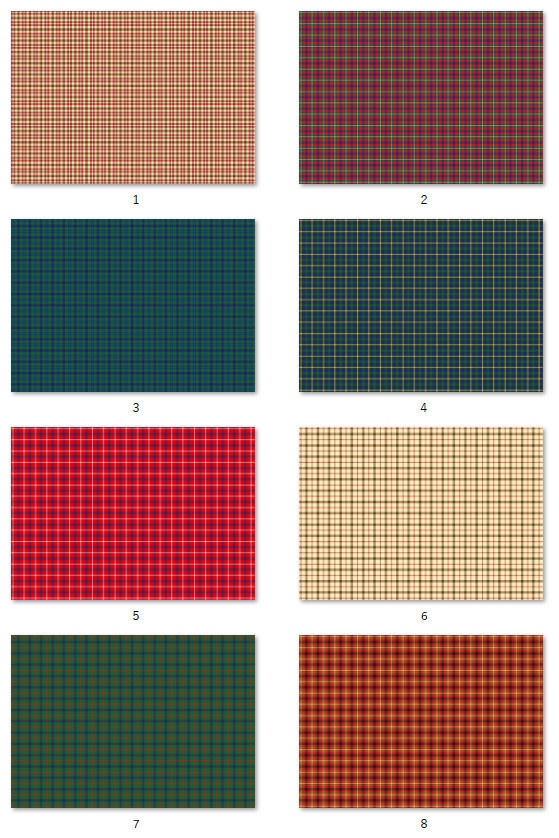 タータンチェックの背景画像セット(オマケのEPSデータあり)