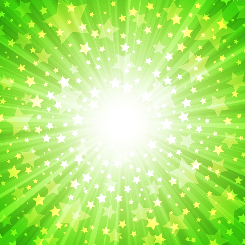 集中線の背景セット(星あり・星なし)