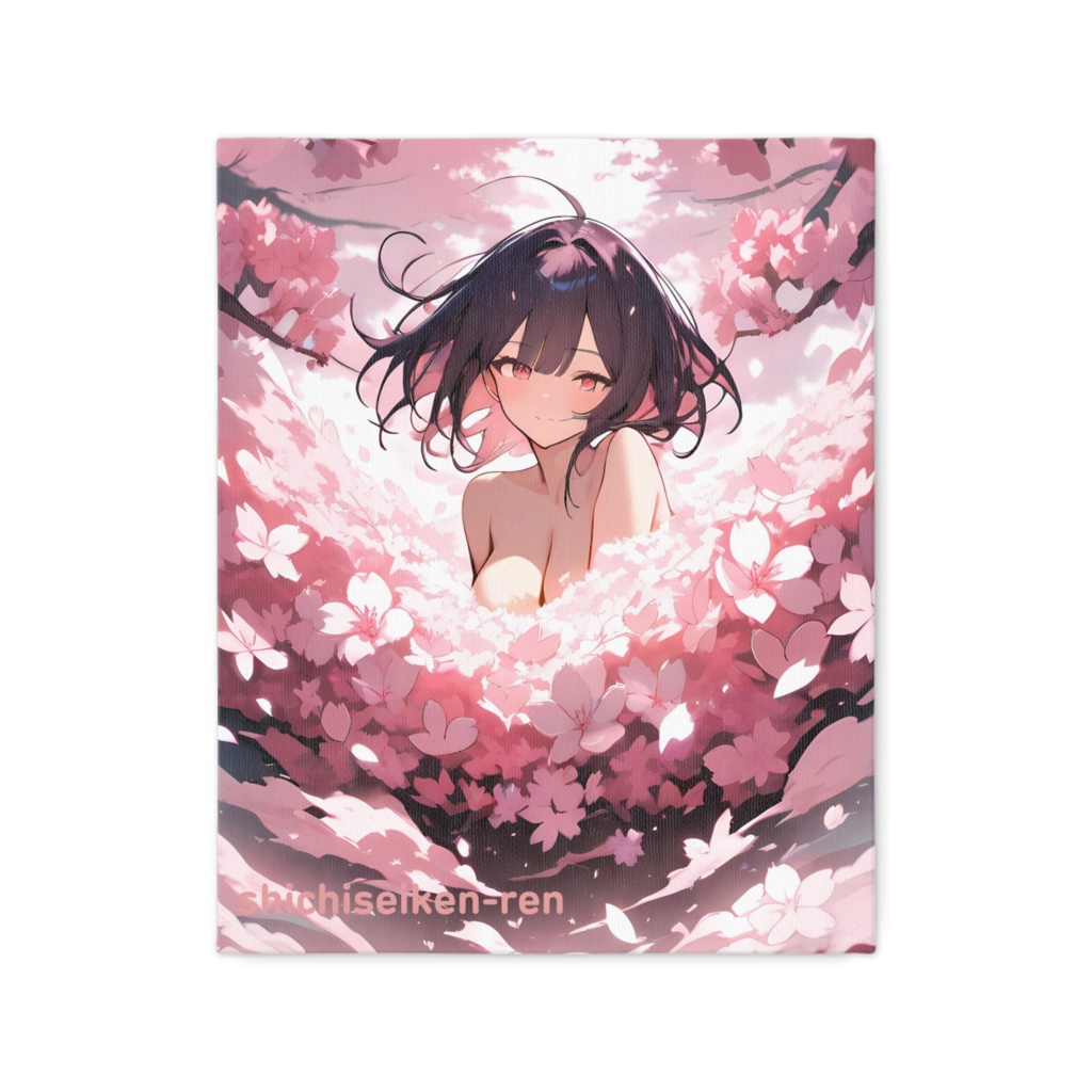 桜の花びらの妖精桜子のキャンパス