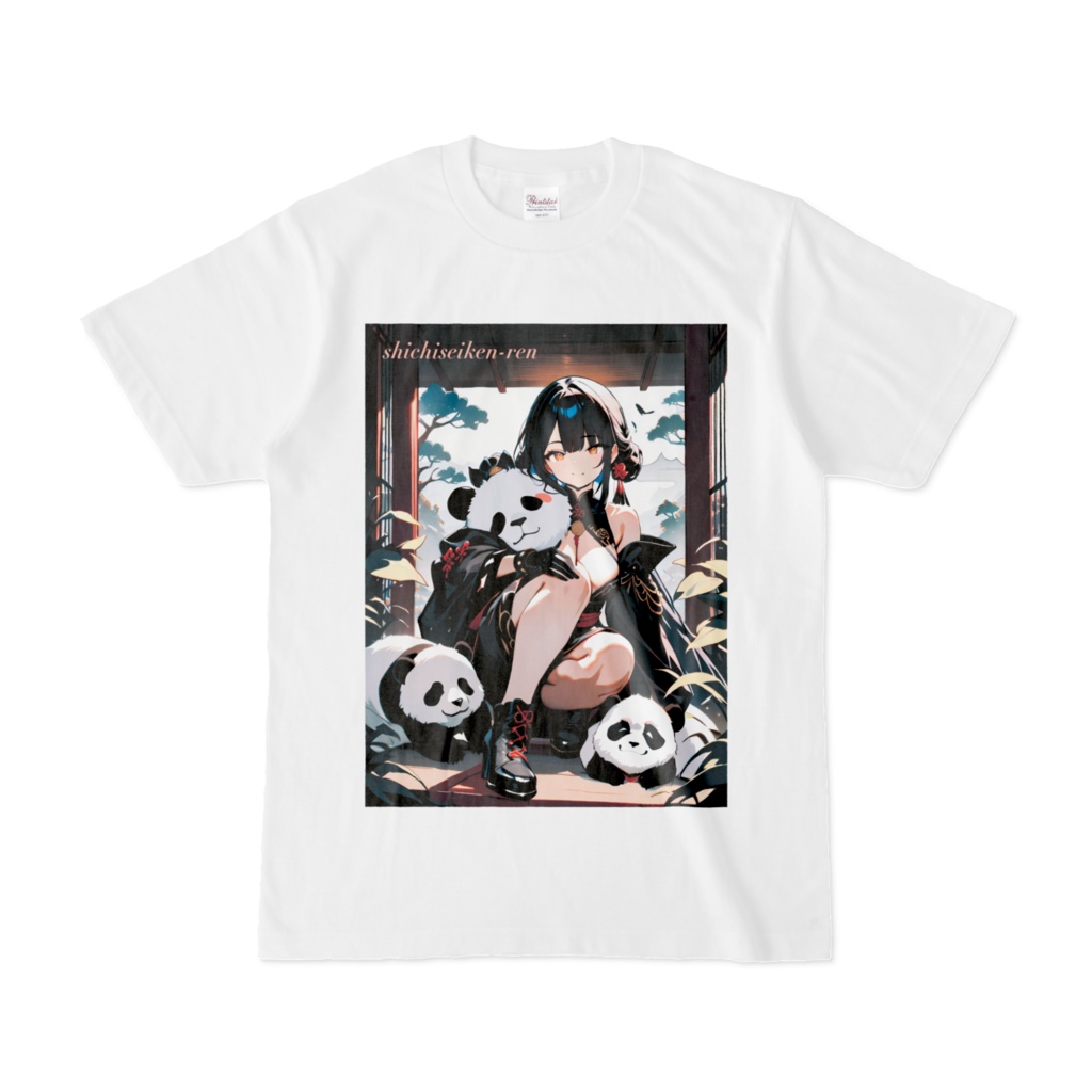 パンダさよなら記念、パンダまみれTシャツ