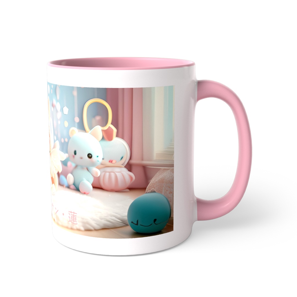 ネコ耳天使のマグカップ