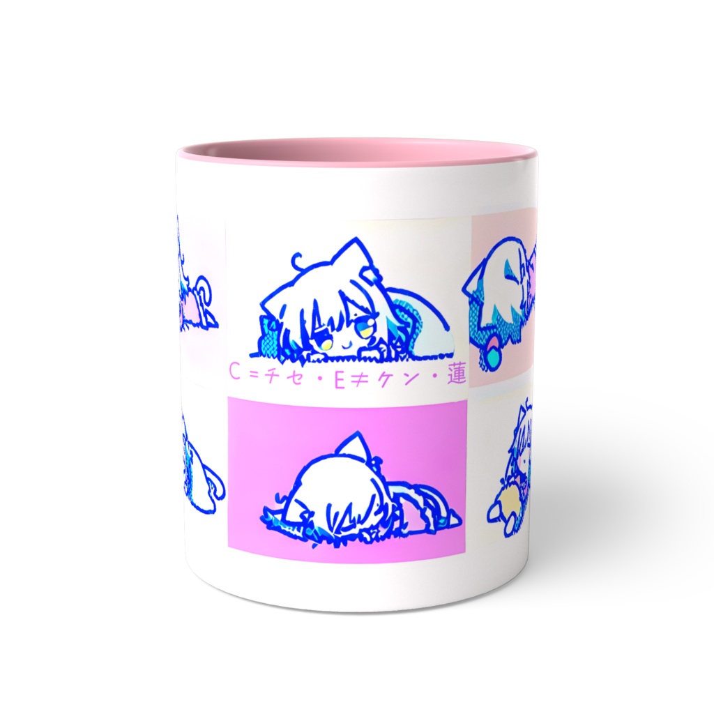 猫耳天使6変化マグカップ