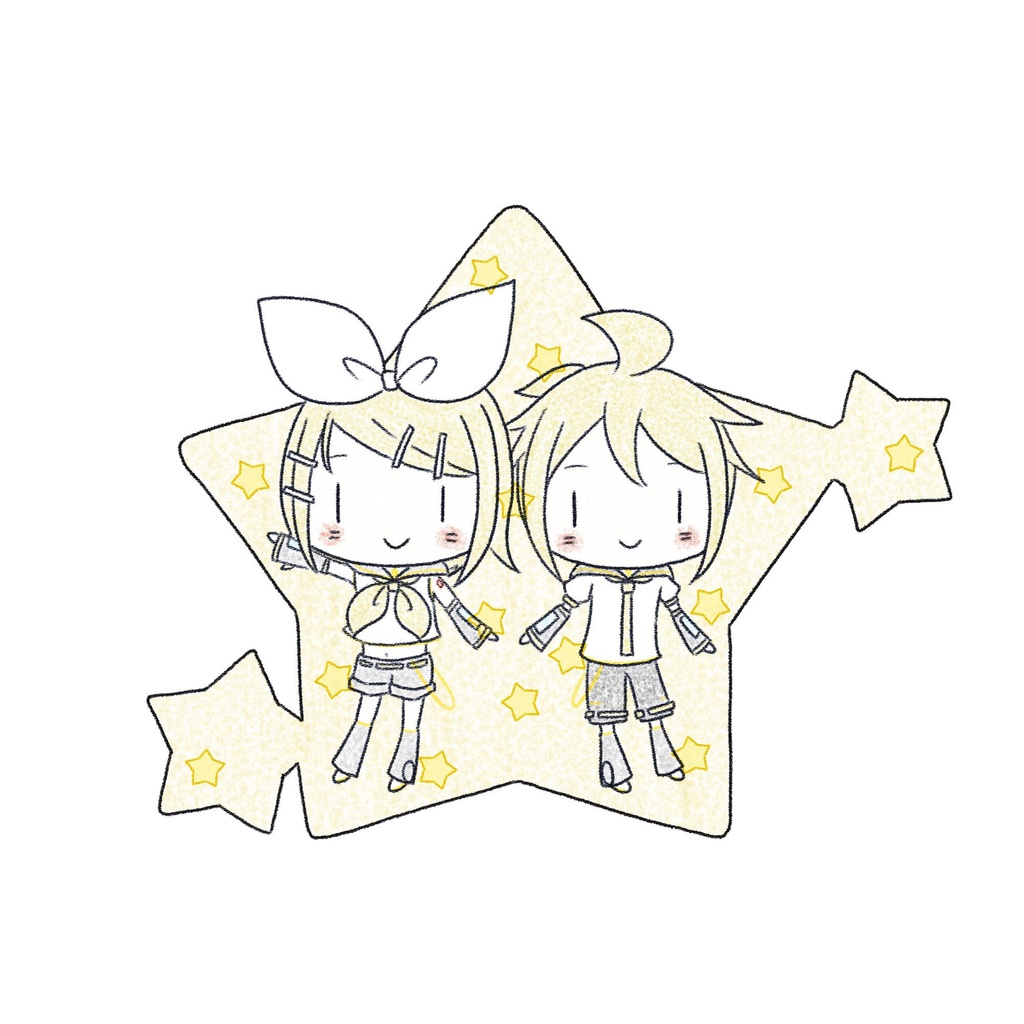 鏡音アクリルキーホルダー