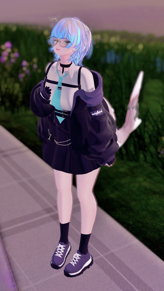 【3/20(金)更新予定】『Rurune』"A bit cooler" Face BlendShape keys + Eye Textures 「もうちょいカッコよ!」フェイスブレンドシェイプ+アイテクスチャ(V2.0)