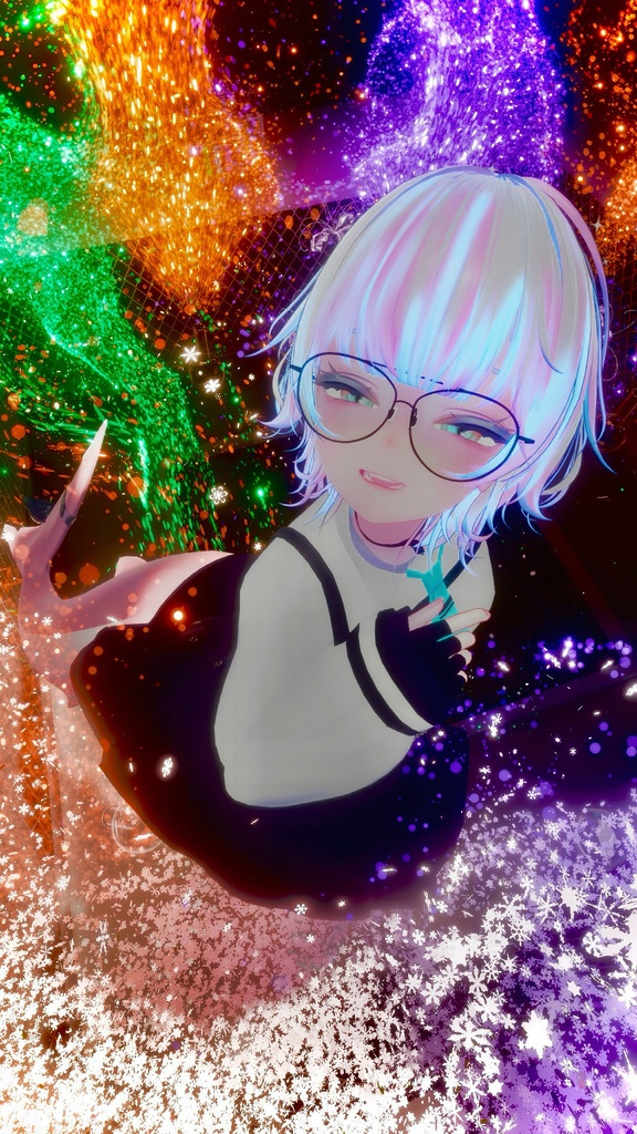 【3/20(金)更新予定】『Rurune』"A bit cooler" Face BlendShape keys + Eye Textures 「もうちょいカッコよ!」フェイスブレンドシェイプ+アイテクスチャ(V2.0)