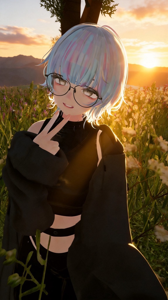 【無料・Free】Day Layered Cut Hair (Gradient Mask Texture Only)