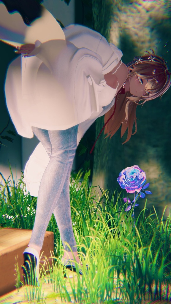 「8月31日まで!期間限定無料」【BlendShape】『Rurune』"A bit cooler" Custom Face + Expressions 「ルルネ用」顔 +表情