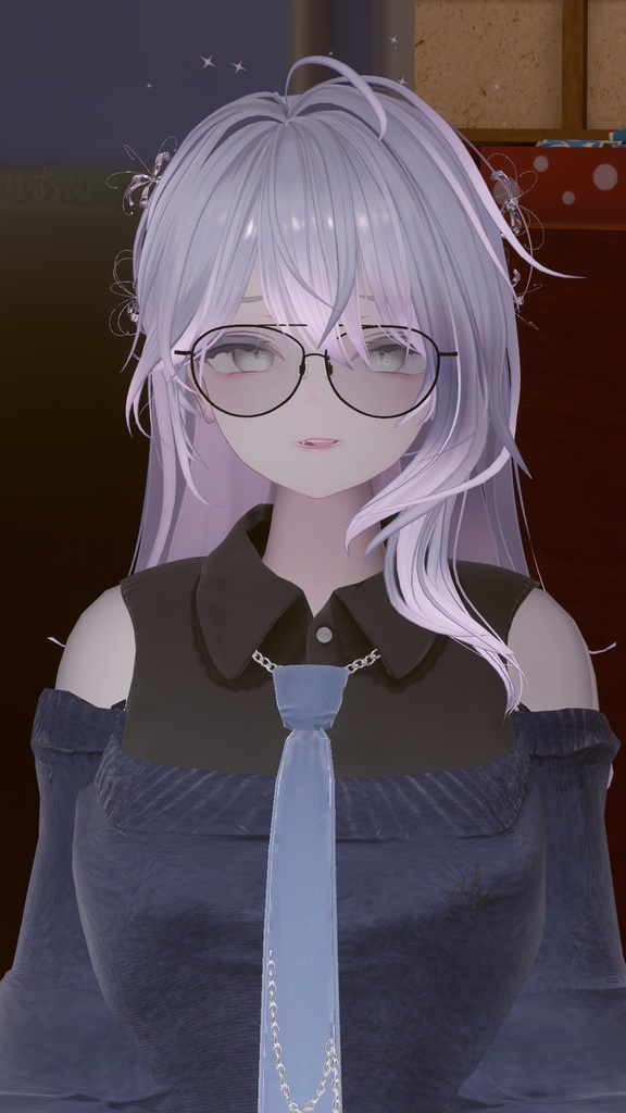 【BlendShape】『Rurune』"A bit cooler" Custom Face +Emotes 「ルルネ用」顔 +表情