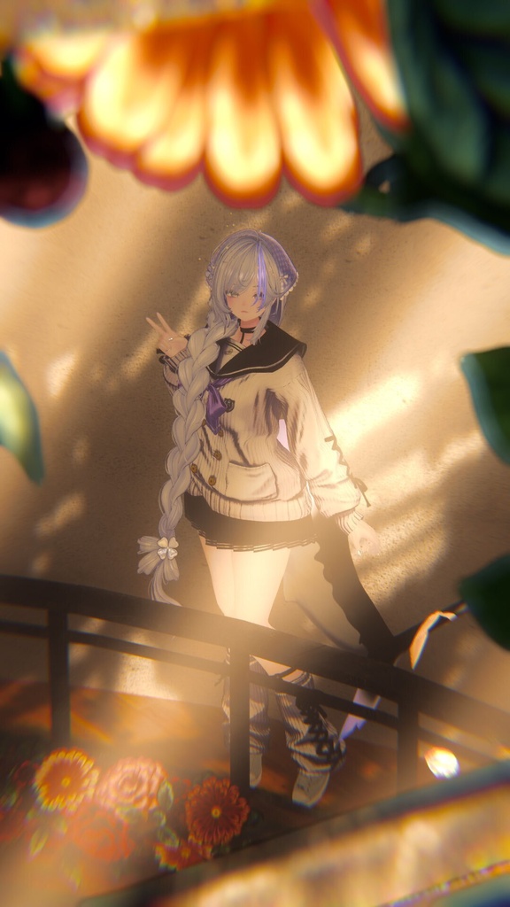 「8月31日まで!期間限定無料」【BlendShape】『Rurune』"A bit cooler" Custom Face + Expressions 「ルルネ用」顔 +表情