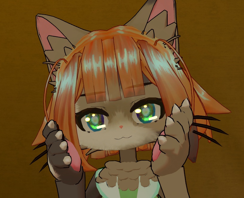 【オリジナル3Dモデル】がるうか【Free】