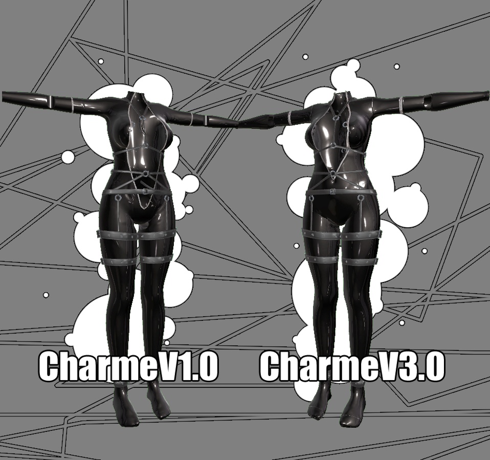 Simple Latex Suit For Charme