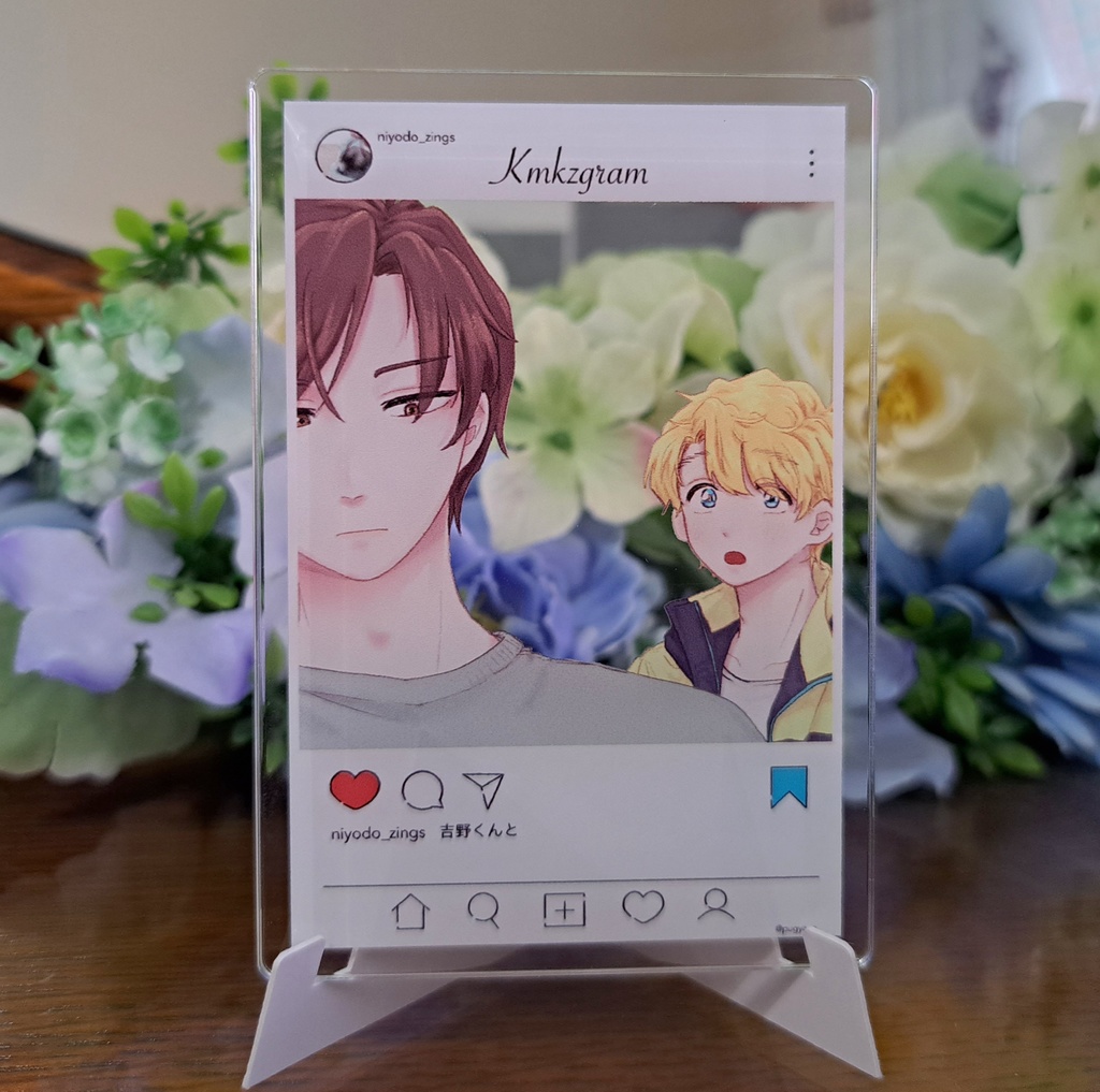神クズ ZINGS SNS風アクリルカード