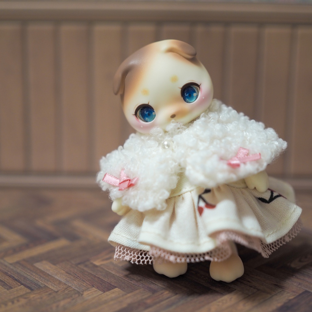 cocoriangワンピース&もこもこケープセット