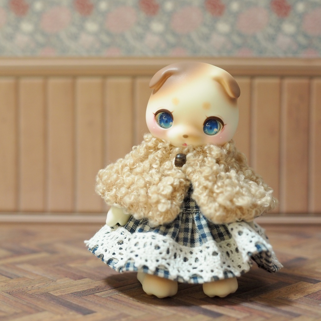 cocoriangワンピース&もこもこケープセット