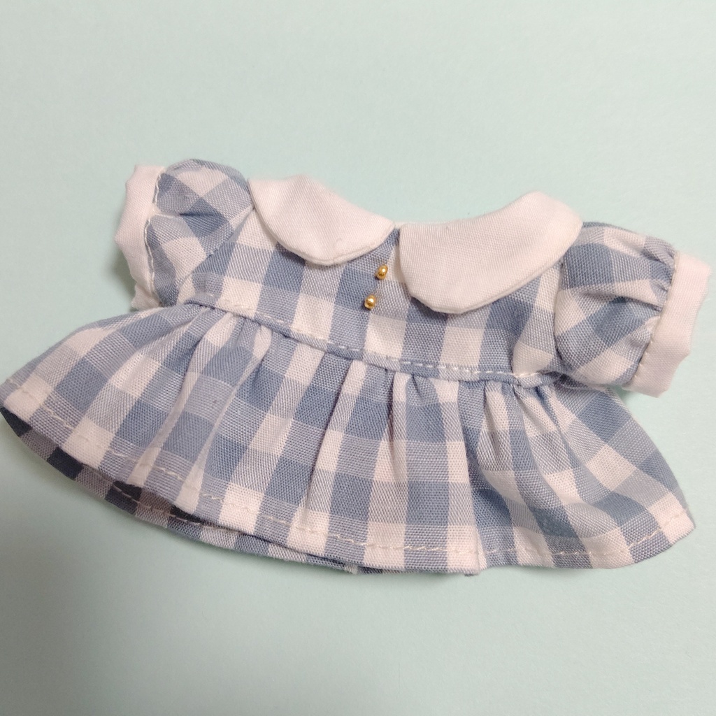 10cmぬいワンピース(ブルー)